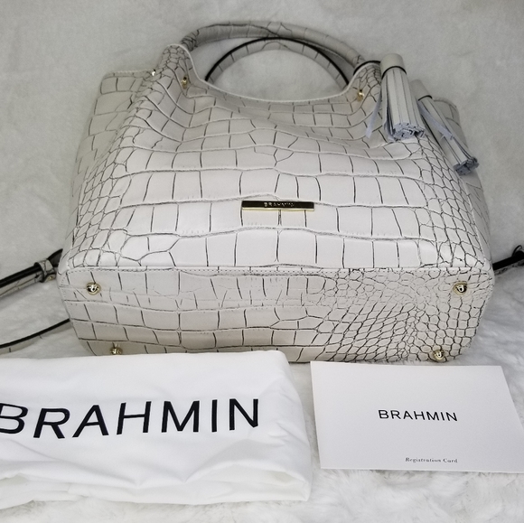 BRAHMIN DESIGNER PURSE BAG SATCHEL HANDBAG - Picture 9 of 14